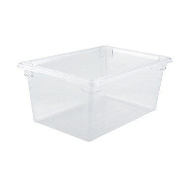 Winco Unclassified Each Winco PFSF-12 Clear Food Storage Box 17 Gallon 18 inch x 26 inch x 12 inch Dishwasher Safe Break Resistant Polycarbonate | Denson CFE