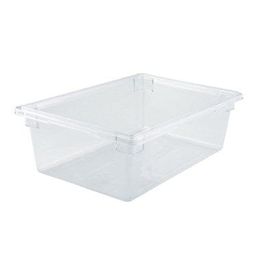 Winco Unclassified Each Winco PFSF-9 Food Storage Box 18 Inch x 26 Inch x 9 Inch Clear Break-Resistant Polycarbonate | Denson CFE