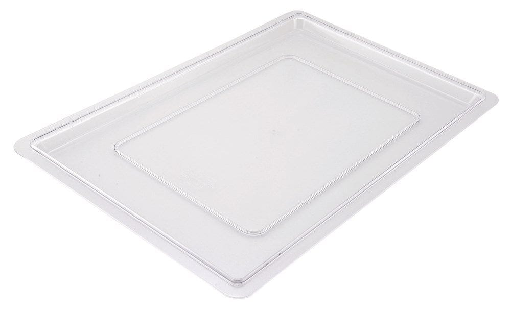 Winco Unclassified Each Winco PFSF-C Storage Box Cover 26 x 18 Clear Polycarbonate | Denson CFE