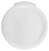 Winco Unclassified Each Winco PPRC-1C Round White Polypropylene Cover for One Quart Container | Denson CFE