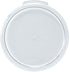 Winco Unclassified Each Winco PTRC-1C Translucent Cover for PTRC-1 Round Containers 1 Quart | Denson CFE