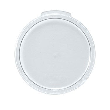 Winco Unclassified Each Winco PTRC-24C Translucent Polypropylene Cover for 2 and 4 Quart Round Containers | Denson CFE