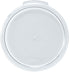 Winco Unclassified Each Winco PTRC-68C Translucent Cover for 6 and 8 Quart Round Containers | Denson CFE