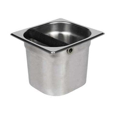 Winco Unclassified Each Winco SCD-5 Stainless Steel Coffee Knock Box 7 Inches Long x 6 Inches Wide x 5 Inches High | Denson CFE