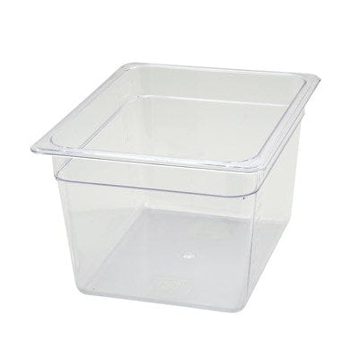 Winco Unclassified Each Winco SP7208 Poly-Ware Half-Size Food Pan 12-3/4 x 10-3/8 x 7-3/4 Dishwasher Safe Break-Resistant | Denson CFE