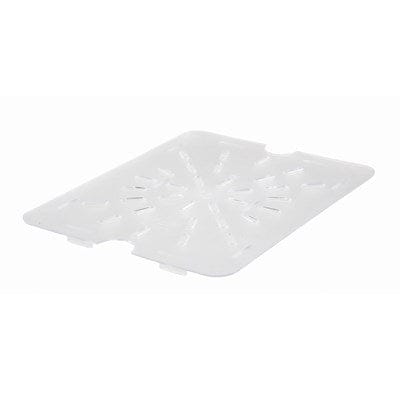 Winco Unclassified Each Winco SP72DS Poly-Ware Drain Shelf Half Size 10-1/4 x 7-7/8 Polycarbonate | Denson CFE