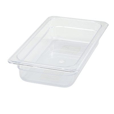 Winco Unclassified Each Winco SP7302 PC Food Pan 1/3 Size 2.5 Inch Deep Break-Resistant Polycarbonate | Denson CFE