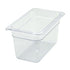 Winco Unclassified Each Winco SP7406 Poly-Ware Food Pan 1/4 Size 10-1/4 x 6-1/4 x 5-1/2 Dishwasher Safe Break-Resistant | Denson CFE
