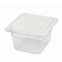 Winco Unclassified Each Winco SP7604 Poly-Ware Food Pan 1/6 Size 4 Inch Deep Dishwasher Safe Break-Resistant Polycarbonate | Denson CFE