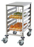 Winco Unclassified Each Winco SRK-12 Stainless Steel Under-Counter Food Pan Rack 12-Tier with 1.5 to 1.75 Inch Spacing | Denson CFE