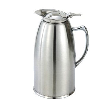 Winco Unclassified Each Winco VSS-508 20oz Stainless Steel Lined Insulated Coffee Server Pot Satin Finish | Denson CFE