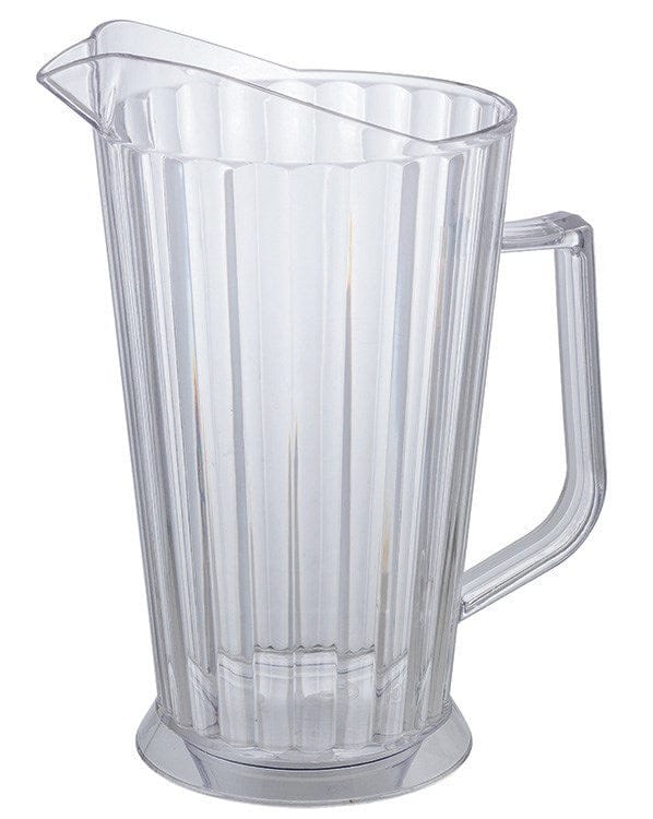 Winco Unclassified Each Winco WPCB-60 Clear 60oz Polycarbonate Beer Pitcher | Denson CFE