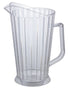 Winco Unclassified Each Winco WPCB-60 Clear 60oz Polycarbonate Beer Pitcher | Denson CFE