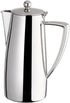Winco Unclassified Each Winco Z-MC-CP64 Cadenza Monte Carlo 64 Ounce Stainless Steel Coffee Server with Hinged Lid | Denson CFE