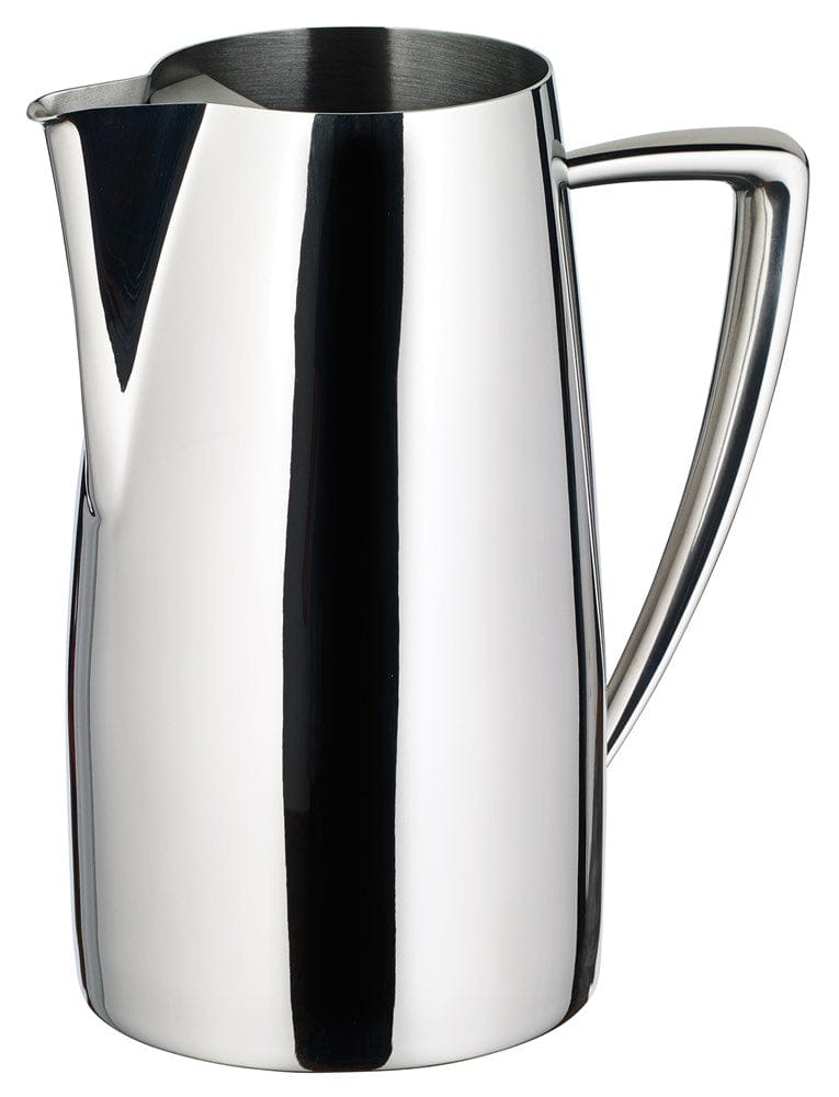 Winco Unclassified Each Winco Z-MC-WP64 Cadenza Monte Carlo Water Pitcher with Ice Guard 64 Ounce Mirror Finish | Denson CFE