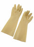 Winco Unclassified Pair / Yellow Winco NLG-916 Natural Latex Gloves Medium Yellow 9 Inch x 16 Inch | Denson CFE