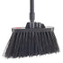 Winco Unclassified Set / Black Winco BRAU-9K-H Heavy Duty Angle Broom Set with 48 Inch Fiberglass Handle and Black Bristles | Denson CFE