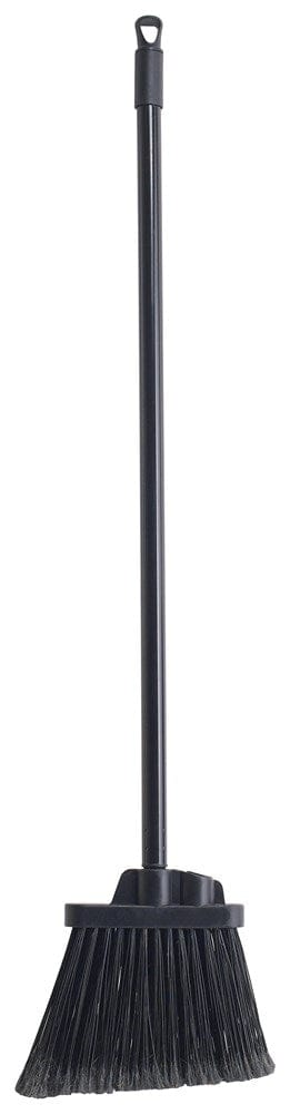 Winco Unclassified Set / Black Winco BRF-6K-H Lobby Broom Set Flagged Black Bristles 30 Inch Metal Handle Medium Duty | Denson CFE