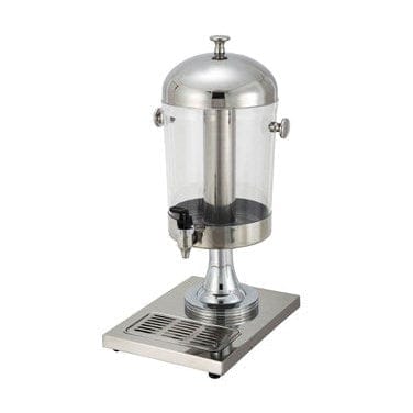 Winco Unclassified Set Winco 902 Single Juice Dispenser 2.2 Gallon Capacity Clear Polycarbonate and Stainless Steel | Denson CFE