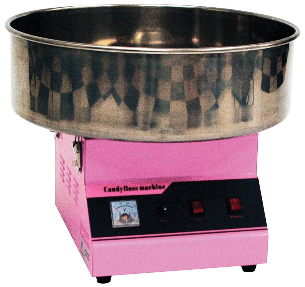 Winco Unclassified Set Winco Benchmark 81011A Zephyr Cotton Candy Machine And Display Dome Not Included
