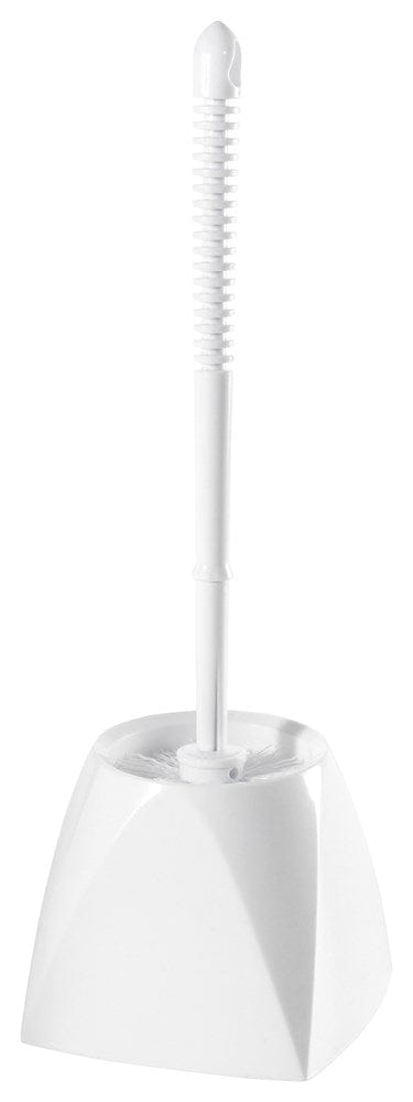 Winco Unclassified Set Winco BR-15SET Toilet Bowl Brush and Caddy Set White | Denson CFE