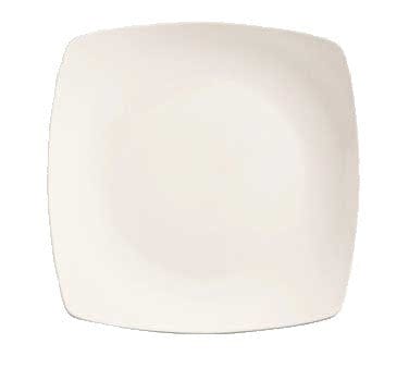 World Tableware Canada Dinnerware 1 Doz / Porcelain / White World Tableware 840-470S 11" Square Porcelain Plate, Coupe, Bright White, Porcelana