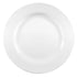 World Tableware Canada Dinnerware 1 Doz / Porcelain World Tableware 840-438R-10 10 1/2" Porcelain Plate w/ Wide Rim & Rolled Edge, Bright White, Porcelana