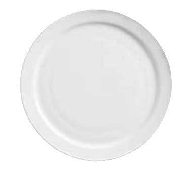 World Tableware Canada Dinnerware 2 Doz / Porcelain / White World Tableware 840-425N-13 9" Porcelain Plate w/ Narrow Rim, Bright White, Porcelana