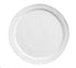 World Tableware Canada Dinnerware 3 Doz / Porcelain World Tableware 840-420N-12 7 1/4" Round Porcelain Plate w/ Narrow Rim, Porcelana