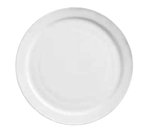 World Tableware Canada Food Service Supplies 3 Doz World Tableware 840-405N-10 5 1/2" Porcelain Plate w/ Narrow Rim, Bright White, Porcelana