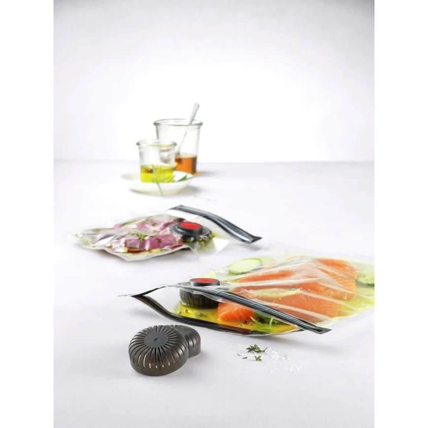 Zwilling J.A. Henckels Meat Processing KIT ZWILLING 36806-106 Fresh & Save Vacuum Sealer Machine Starter Set, 6 Piece BPA-Free Sous Vide Meal Prep Container Set - Glass | Denson CFE