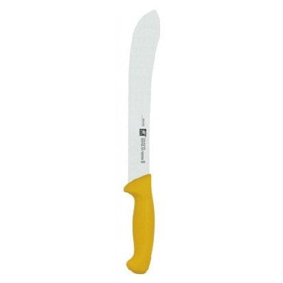 Zwilling J.A. Henckels Smallwares Each / Yellow ZWILLING 32106-260 Twin Master 10" Butcher Knife - Ergonomic Non-Slip Yellow Handles | Denson CFE