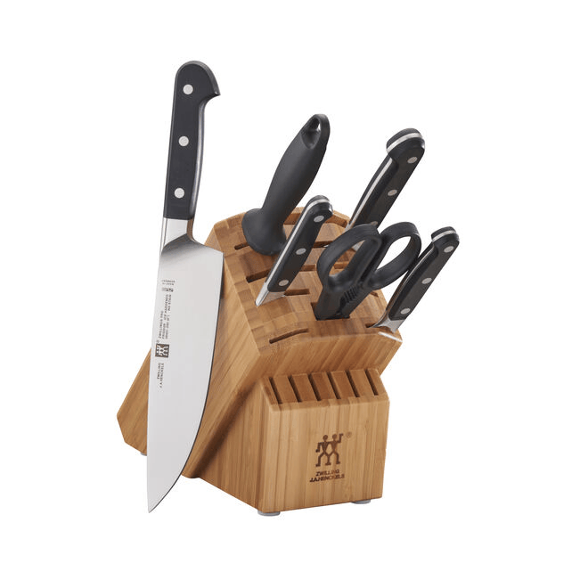 Zwilling J.A. Henckels Unclassified Set Zwilling J.A. Henckels 1033601 Pro 7-Piece Knife Block Set - Ice-Hardened German Steel | Denson CFE