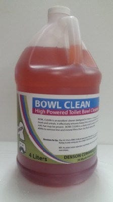 Bowl Clean 4L toilet bowl Cleaner - Denson CFE