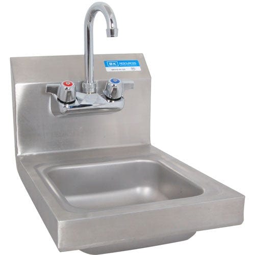 AllPoints Foodservice Parts & Supplies - Supplier Stainless Steel Sink Each SINK, HAND, S/S, W/FAUCET, 12"W