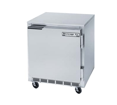Beverage Air Undercounter Freezers Each Undercounter Freezer, one-section, 27", W, 7.3 cu. ft., (1)