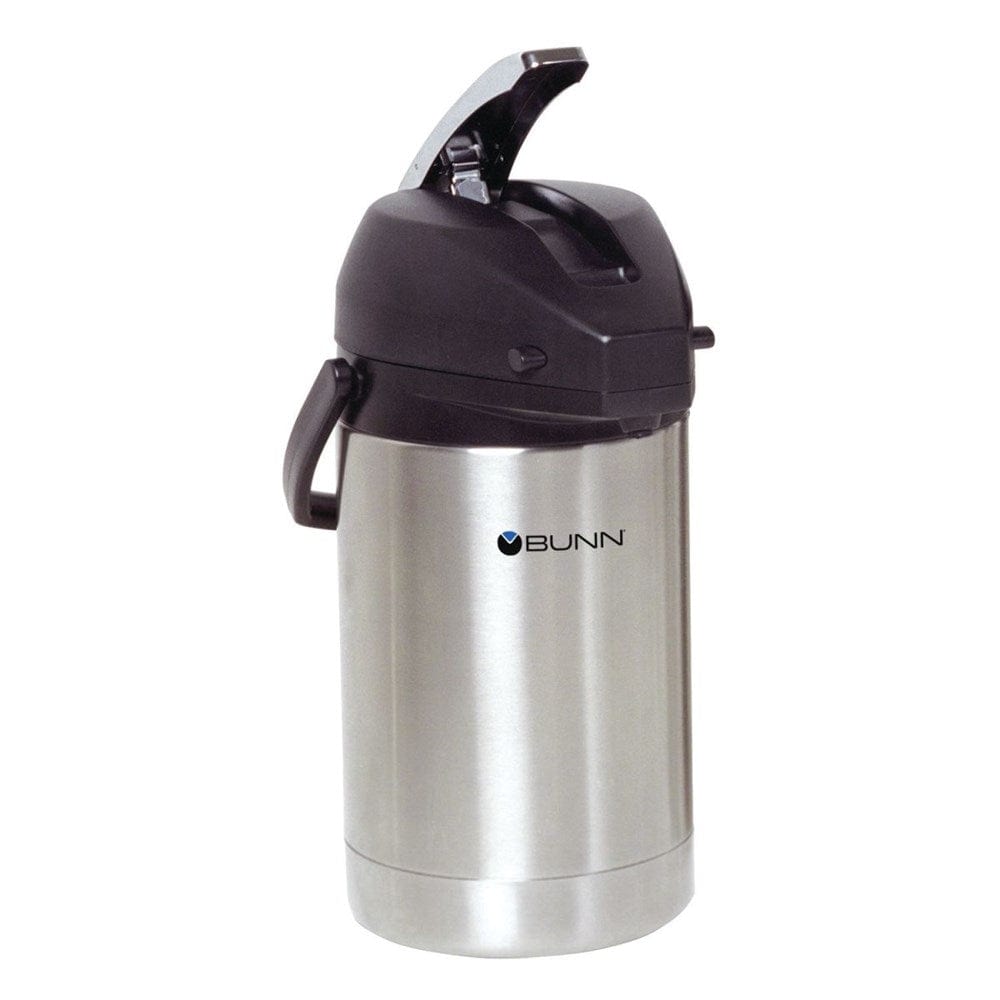 Bunn-O-Matic Unclassified Each Bunn 32125.0000 2 1/2 Liter Lever Action Airpot, Stainless Steel Liner (32125.0000)