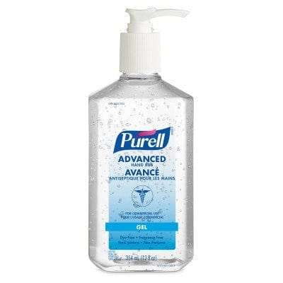 Bunzl Canada Inc Essentials Each PURELL GEL 354ML PUMP BOTTLE Kills 99.9% of germs