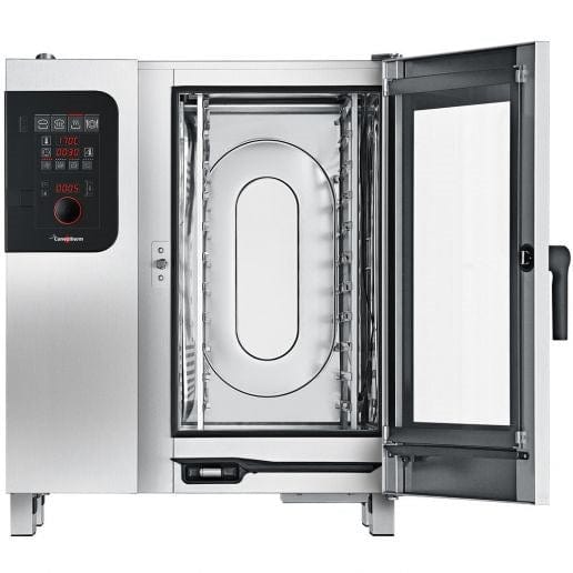 Convotherm Commercial Ovens Each Convotherm C4 ED 10.10GB_NAT Half Size 10-Pan Natural Gas Combination Oven w/ Boiler - 129,600 BTU / 120V