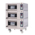Doyon & Nu-Vu Commercial Ovens Each Doyon 1T3_208/60/3 Three Pan Artisan Stone Triple Deck Oven - 208V
