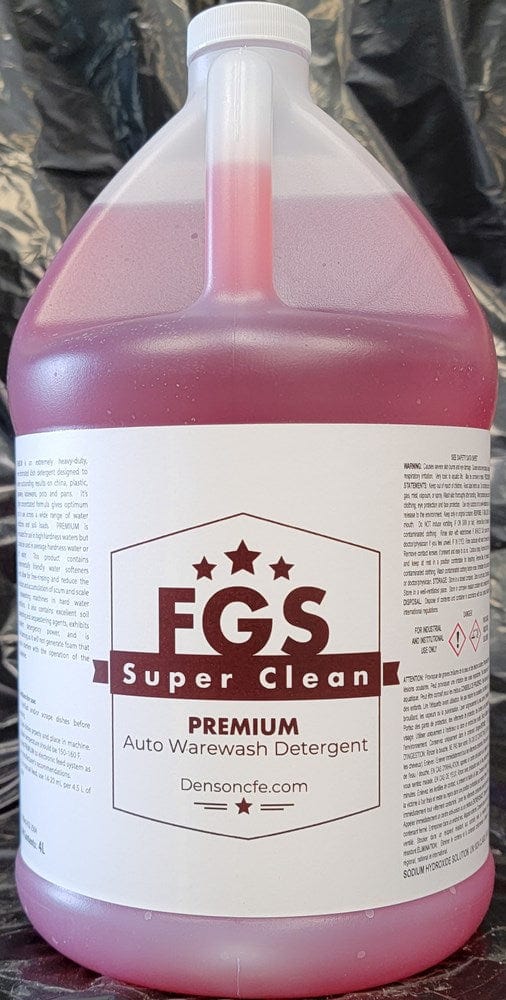 FGS Superclean Food Service Supplies Each Premium warewash detergent suitable for hard water 4 litre