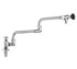 Fisher Parts & Service Pot Filler Faucet, single valve deck mount, double-joint spout,