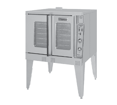 Garland Canada Unclassified Each Garland MCO-GD-20-S Master Series Double Deck Deep Depth Full Size Gas Convection Oven w/ 2 Speed Fan - 120,000 BTU (NAT) / (2) 120V Decks