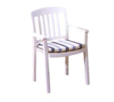 Grosfillex Essentials Each Atlantic Classic Stacking Dining Armchair,