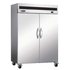 IKON Reach-In Refrigerators and Freezers Each IKON IT56F 53 9/10" Two Section Reach In Freezer, (2) Solid Doors, 115v
