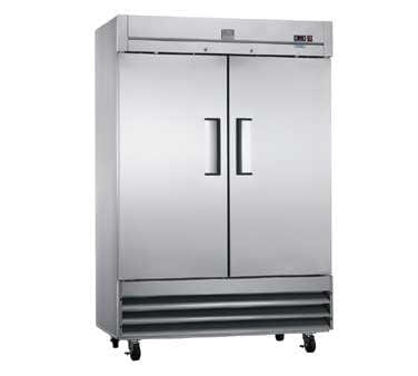 Kelvinator Commercial Reach-In Refrigerators and Freezers Each Kelvinator Commercial KCBM48FSE-HC 54" Two Section Reach-In Freezer, (2) Solid Doors, 115v