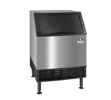 Manitowoc Commercial Ice Equipment and Supplies Each Manitowoc UDF0190A NEO Series Undercounter 26" Wide 198 lb/24 hr Ice Production Self-Contained Air-Cooled Condenser Full-Dice Size Cube Ice Machine With 90 lb Storage Bin, 115V