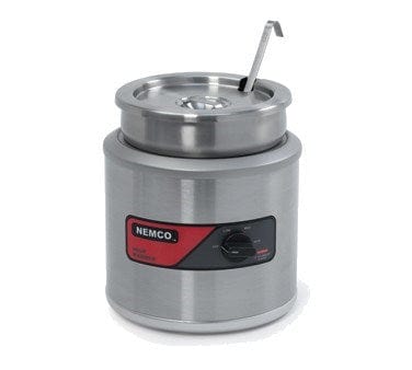 Nemco Food Holding & Warming Each Countertop Round Warmer, 11 quart, stainless steel