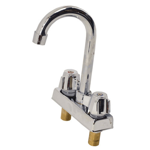 Omcan Canada Parts & Service Omcan 39787 3.5" Goose Neck Spout Deck Mounted Faucet