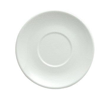 Oneida Canada Dinnerware Dozen Oneida R4130000504 Rego Bright White Collection Big Saucer 6-1/4"
